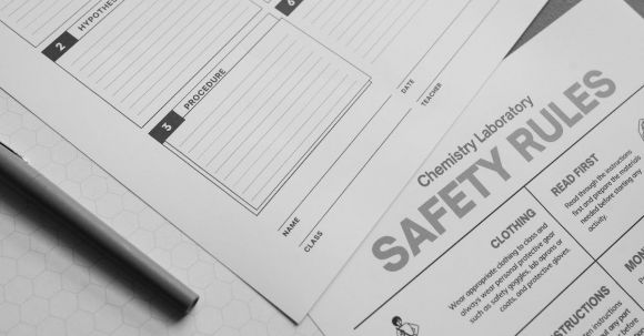 Tips, Guidelines - A Diagnosis Form on a Chemistry Laboratory Safety Rules Guidelines