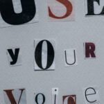 Optimize Campaign - Use Your Voice inscription on gray background